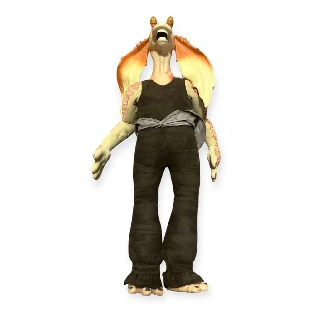 Nostalgic Heroes Plush Bundle: Wolverine, Red Ranger, and Jar Jar Binks